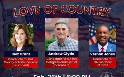 Thank you, Republican Women of Hall County!